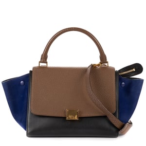 Small Tricolor Trapeze Small Shoulder Bag