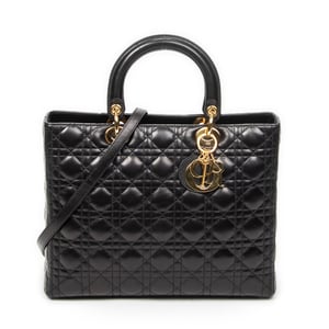 Large Lady Dior Zip   schoudertas