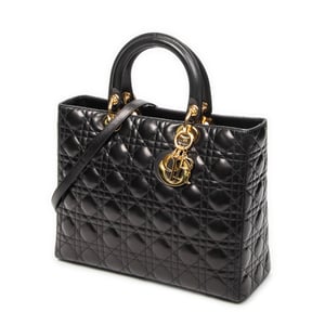 Large Lady Dior Zip   schoudertas