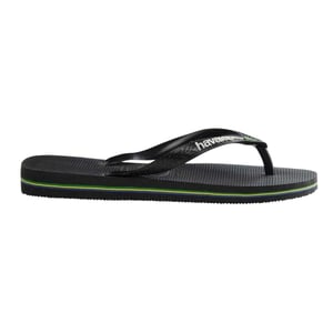 Havaianas Unisex-teenslippers voor volwassenen, model Brasil (Zwart)