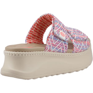 HEYDUDE Delray Slide Surf Baja Sandal Ladies Summer