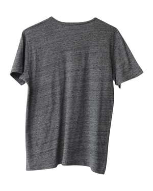 A.P.C. Kortärmad t-shirt med rund hals i grå bomull