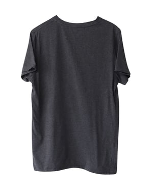 A.P.C. Kortärmad t-shirt med rund hals i grå bomull