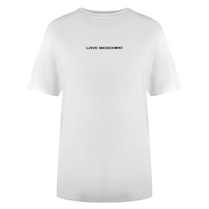 Love Moschino Dames/Dames Love Everyday T-shirt met korte mouwen (Wit)