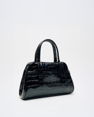 Ayse Texas Black Tas