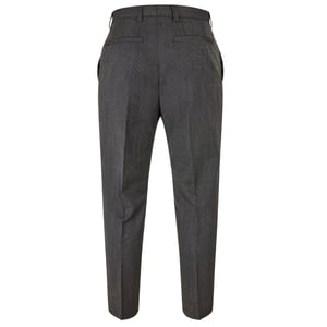 Hugo Heren Katoenen Rechte Pantalon (Grijs)