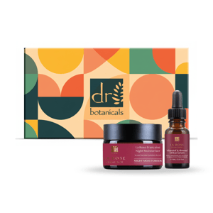 Dr. Botanicals La Rose Francaise Nachtcrème & Oogserum Kit
