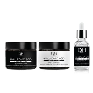 Dr H Anti-Ageing Hyaluronic Acid Routine for Dryness, Fine Lines, Wrinkles