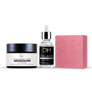Dr H Collageen + Hyaluronzuur Anti-Aging Huidverzorging Cadeauset
