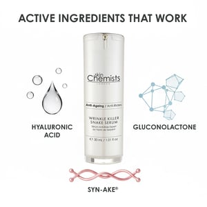 skinChemists Anti-aging serum tegen rimpels, dag- en nachtcrèmeset