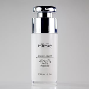 skinPharmacy Excellence Vitamin C Anti-Ageing Serum 30ml for Acne, Blemishes, Large Pores, Brightening