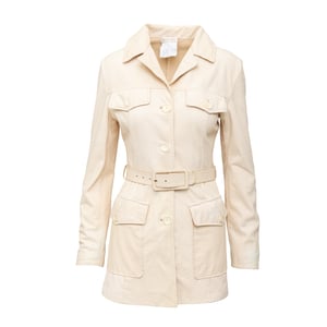 Roberto Cavalli leren jas - jaren 2000