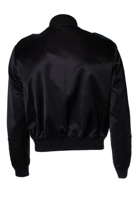 Saint Laurent, Military officer bomber in satin
