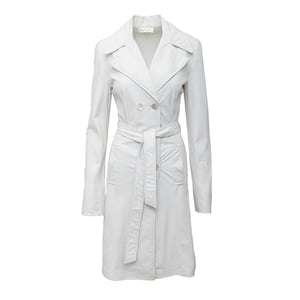 Roberto Cavalli lange leren jas - jaren 2000