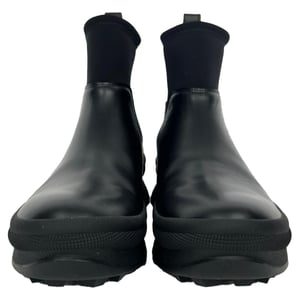 Jil Sander Chelsea Ankle Boots in Black Leather