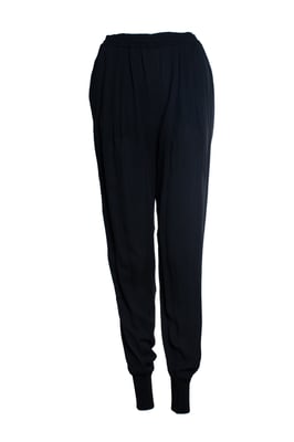Stella McCartney, black sporty sheer pantalon