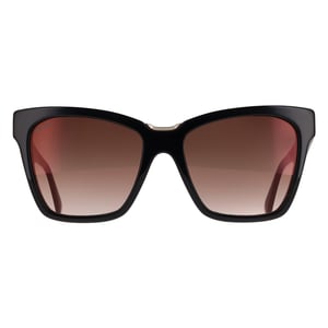 Max Mara Cat Eye Womens Shiny Black Brown Gradient MM0089 Spark3