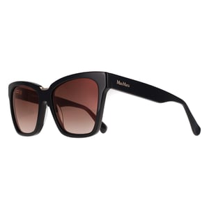 Max Mara Cat Eye Womens Shiny Black Brown Gradient MM0089 Spark3
