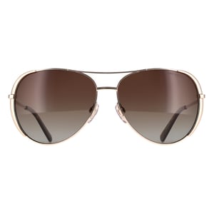 Marc Jacobs Aviator Womens Gold Brown Brown Gradient Polarized MARC 686/S