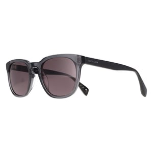 Ted Baker Square Mens Gloss Dark Crystal Grey Grey TB1782 Sorley