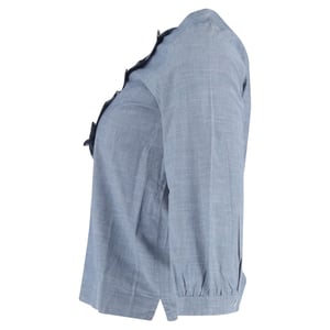 A.P.C. Cleo-blus i blå bomull