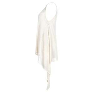 Emilio Pucci asymmetrische mouwloze top in witte viscose