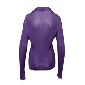 Prada zijden top met ribbels - jaren '10