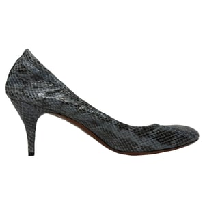 Lanvin Slangenhuid Pumps in Dierenprint Leer
