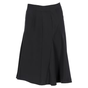 Givenchy midi-rok met panelen in zwart acetaat