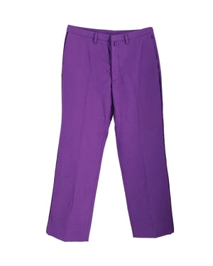 Jil Sander broek van paarse scheerwol