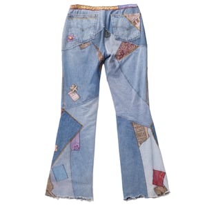 Roberto Cavalli Patchwork Jeans - jaren 2000