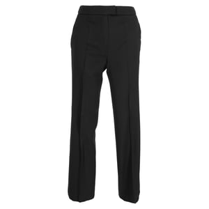 Givenchy hoge taille rechte broek van zwarte wol