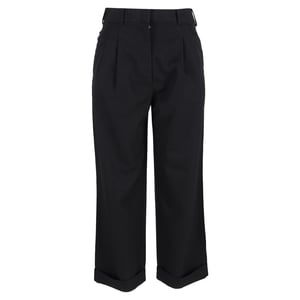 Stella McCartney geplooide broek van zwarte wol