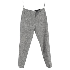 Stella McCartney taps toelopende broek van grijze wol