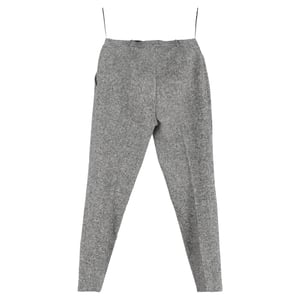 Stella McCartney taps toelopende broek van grijze wol