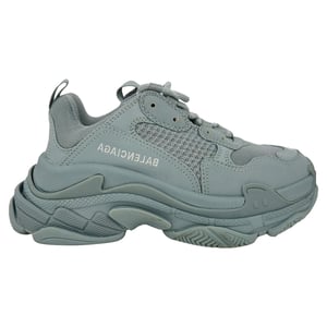 Balenciaga Triple S Sneakers in Light Blue Polyester