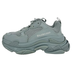 Balenciaga Triple S Sneakers in Light Blue Polyester