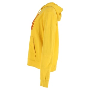 Geborduurde hoodie van Sandro Paris in geel katoen.