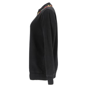 Givenchy sweatshirt met geborduurde bloemen in zwart katoen