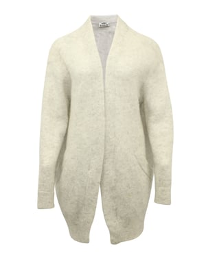 Acne Studios Raya Kofta i Krämfärgad Ull