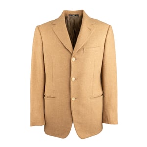 Gianfranco Ferré Camelkleurige blazer - jaren 00