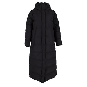 Max Mara gewatteerde donsjas in zwart polyamide