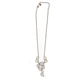Swarovski kristallen ketting in goudkleurig metaal