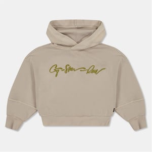 Girls G Star Ovs Hoodyd Sw G in Lt Buff Yellow