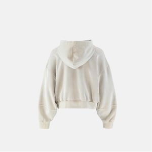 Girls G Star Oversize Fit Crew Neck Drop Shoulder Sweatshirt in Lt Buff Yellow