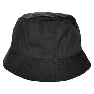 Prada Re-Nylon Bucket Hat i Svart Nylon