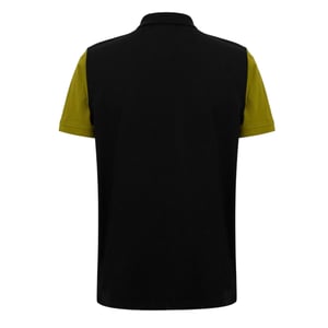 Luke 1977 Heren Cala Mayor Chevron Poloshirt (Kardemomzaad/Zwart)