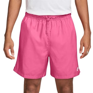 Nike Flow-vävda träningsshorts för herr (Rosa/Vit)