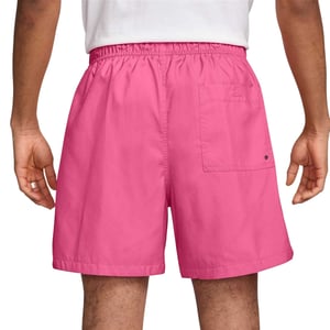 Nike Flow-vävda träningsshorts för herr (Rosa/Vit)