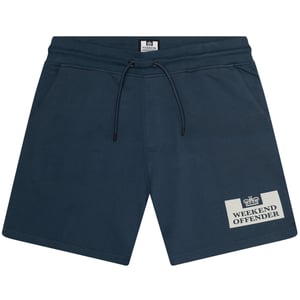 Weekend Offender Heren-sweatshorts met Parma-logo (Inktblauw/Zilver)